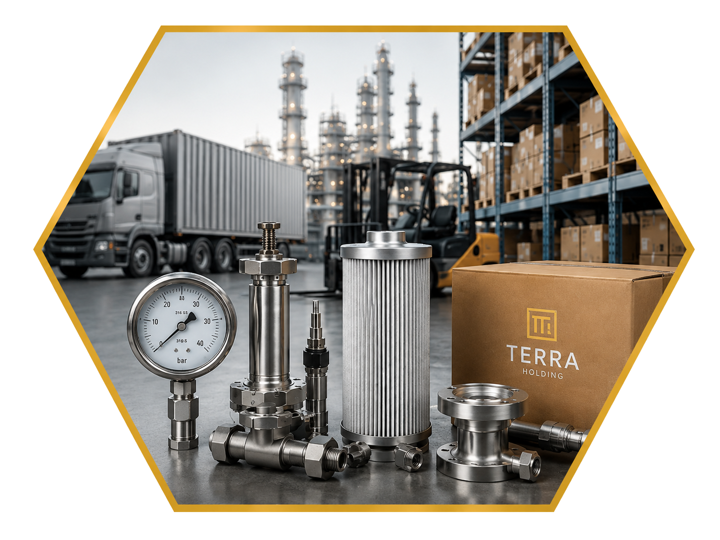 Suministro industrial, logística y equipos técnicos Terra Holding